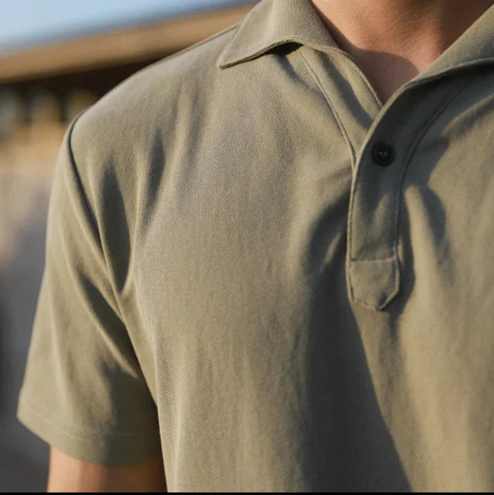 Polo Portofino de cuello de una pieza