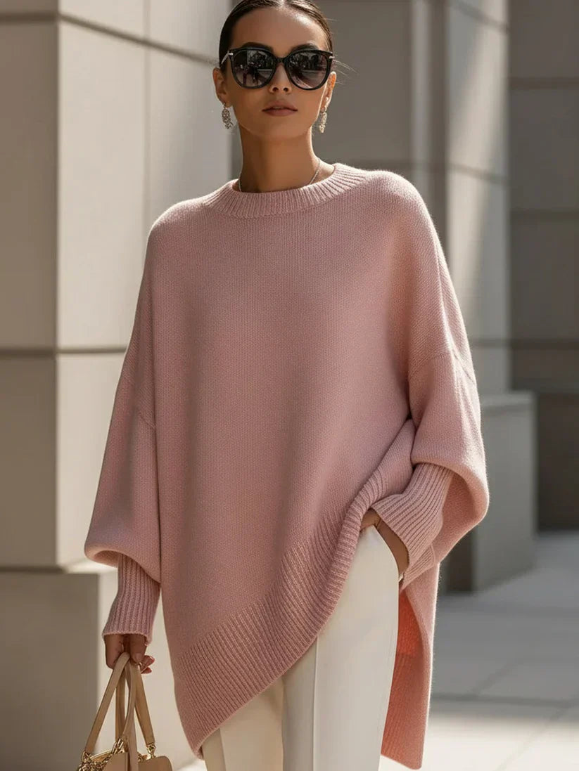 Valentina | Sueter tipo poncho extra grande