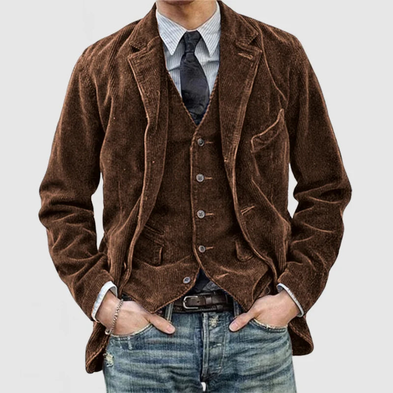 ADOLFO™ | CHAQUETA Y CHALECO VINTAGE