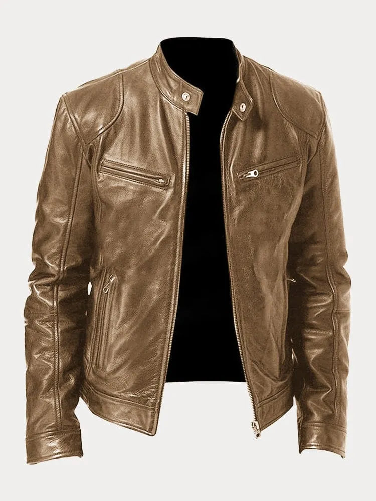 LORAN – Chaqueta de cuero premium