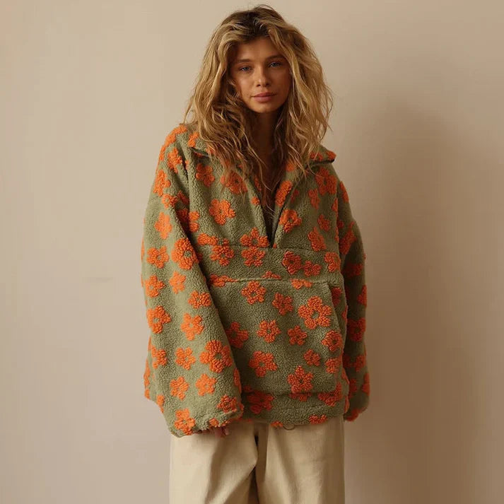 Chloé™ | Suéter de polar bohemio