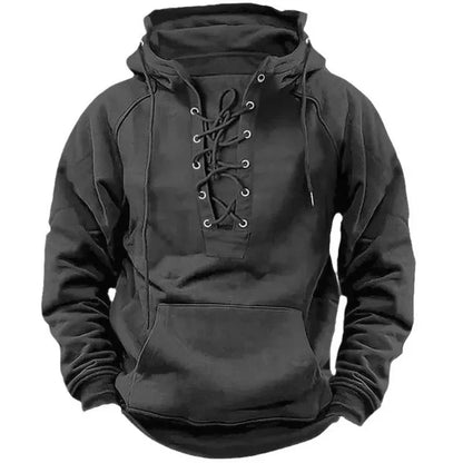 Sudadera con capucha retro: calidez, comodidad y estilo para cada aventura.