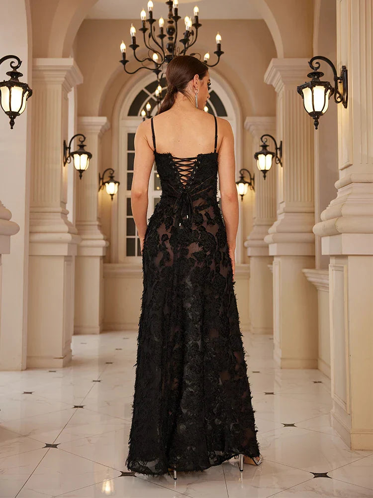 VESTIDO ELEONORA™ LARGO EXCLUSIVO DE GALA