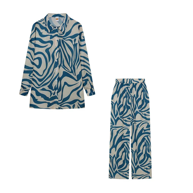 ANABELLA™ CONJUNTO DOS PIEZAS CAMISA + PANTALON