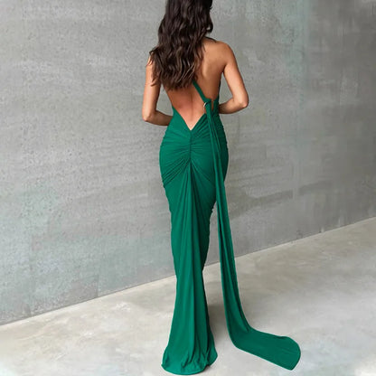 Vestido Largo sin espalda Celestial®