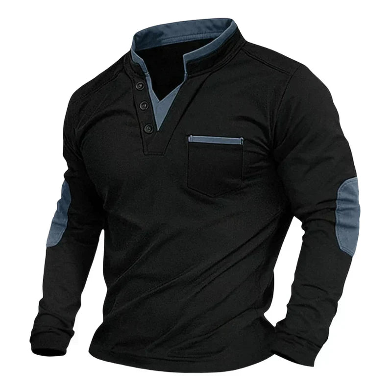 Riccardo | Sudadera con cuello en V para hombre