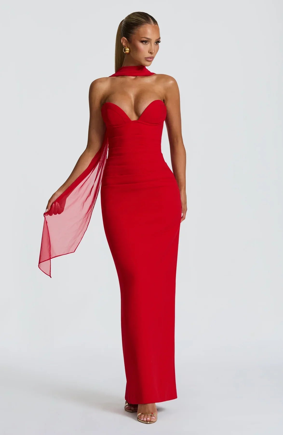 Vestido largo Lindsey